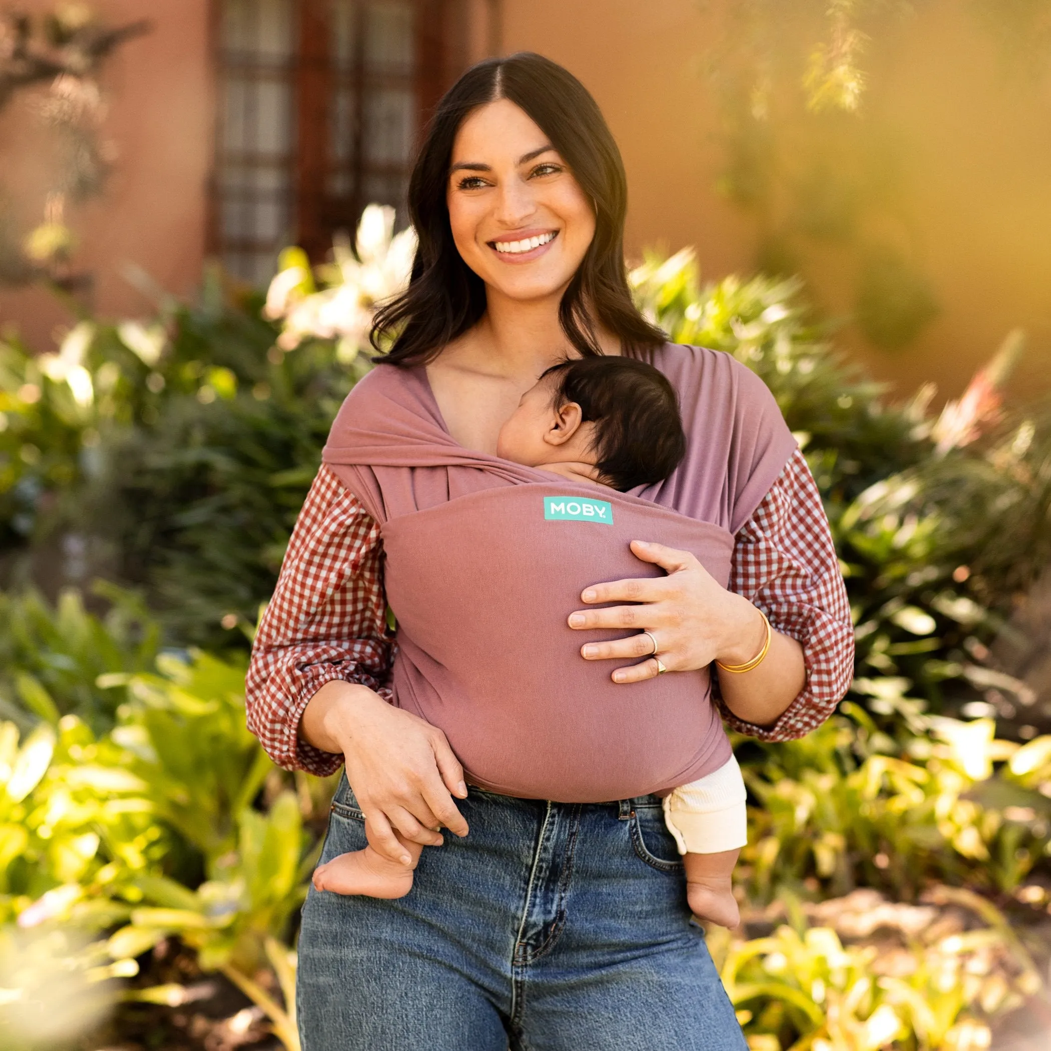 Evolution Baby Wrap Carrier - Terracotta