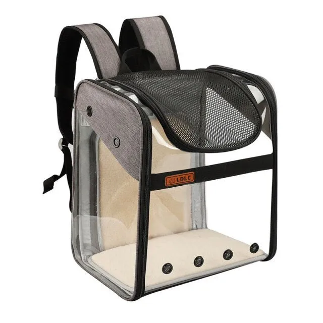 Expandable Breathable Pet Backpack