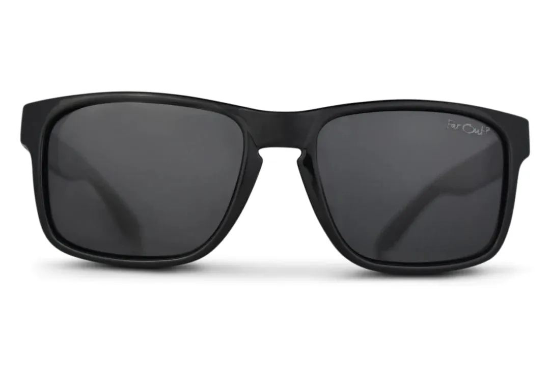 FarOut Sunglasses Polarized Mavericks Black Lens