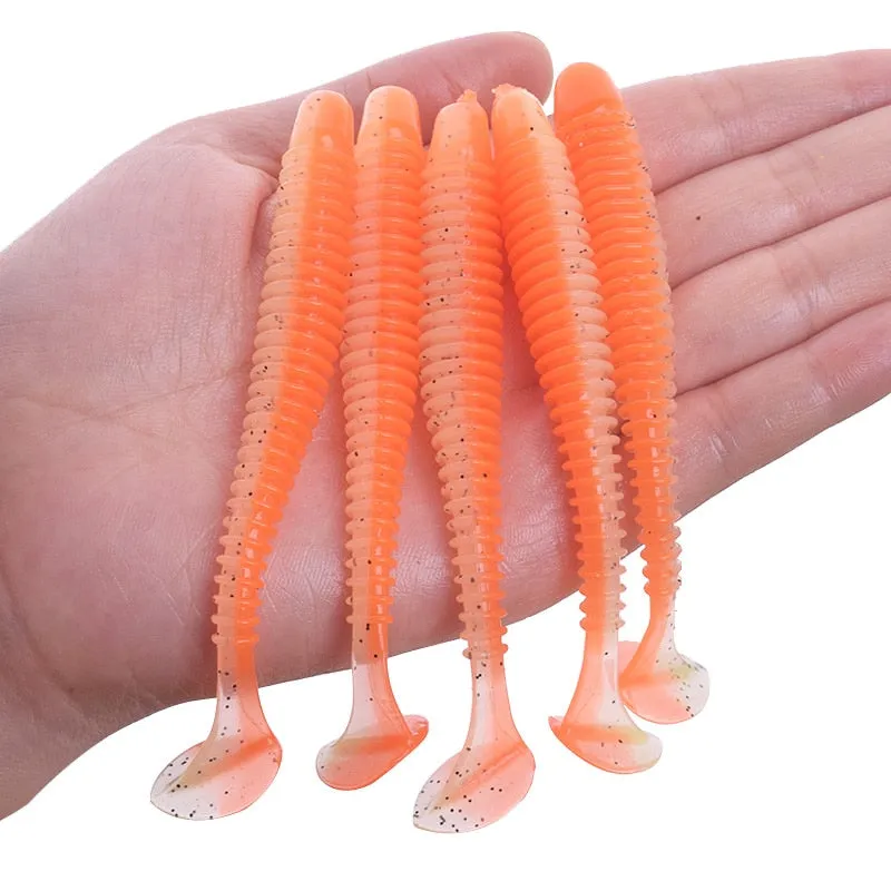 Fishing Soft Lures Silicone Bait 9.5cm 7cm 5cm