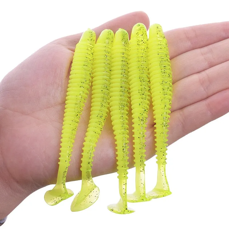 Fishing Soft Lures Silicone Bait 9.5cm 7cm 5cm