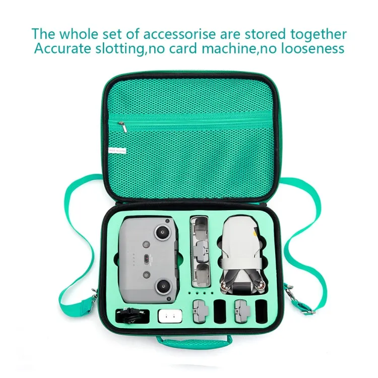 For DJI Mini 2 SE Animal Forest Theme Shoulder Bag Carrying Storage Bag, Size: 29 x 22 x 13cm (Green)