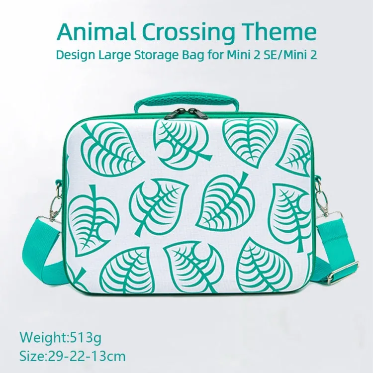 For DJI Mini 2 SE Animal Forest Theme Shoulder Bag Carrying Storage Bag, Size: 29 x 22 x 13cm (Green)