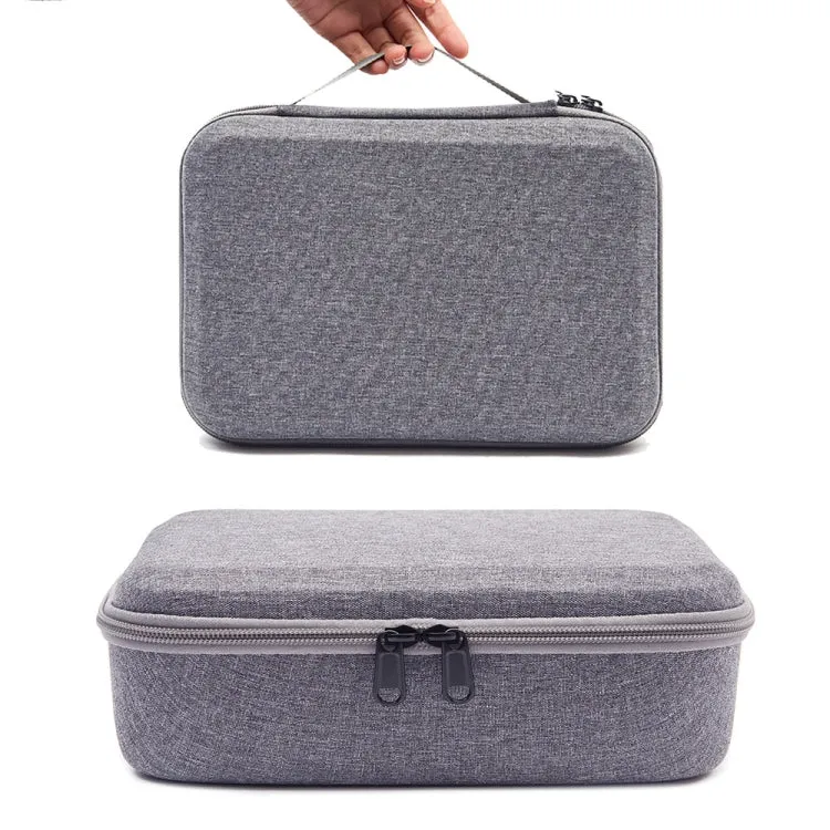 For DJI Mini 2 SE Grey Shockproof Carrying Hard Case Storage Bag, Size: 21.5 x 29.5 x 10cm (Black)