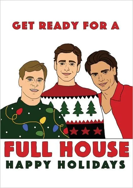 Full House Christmas Card