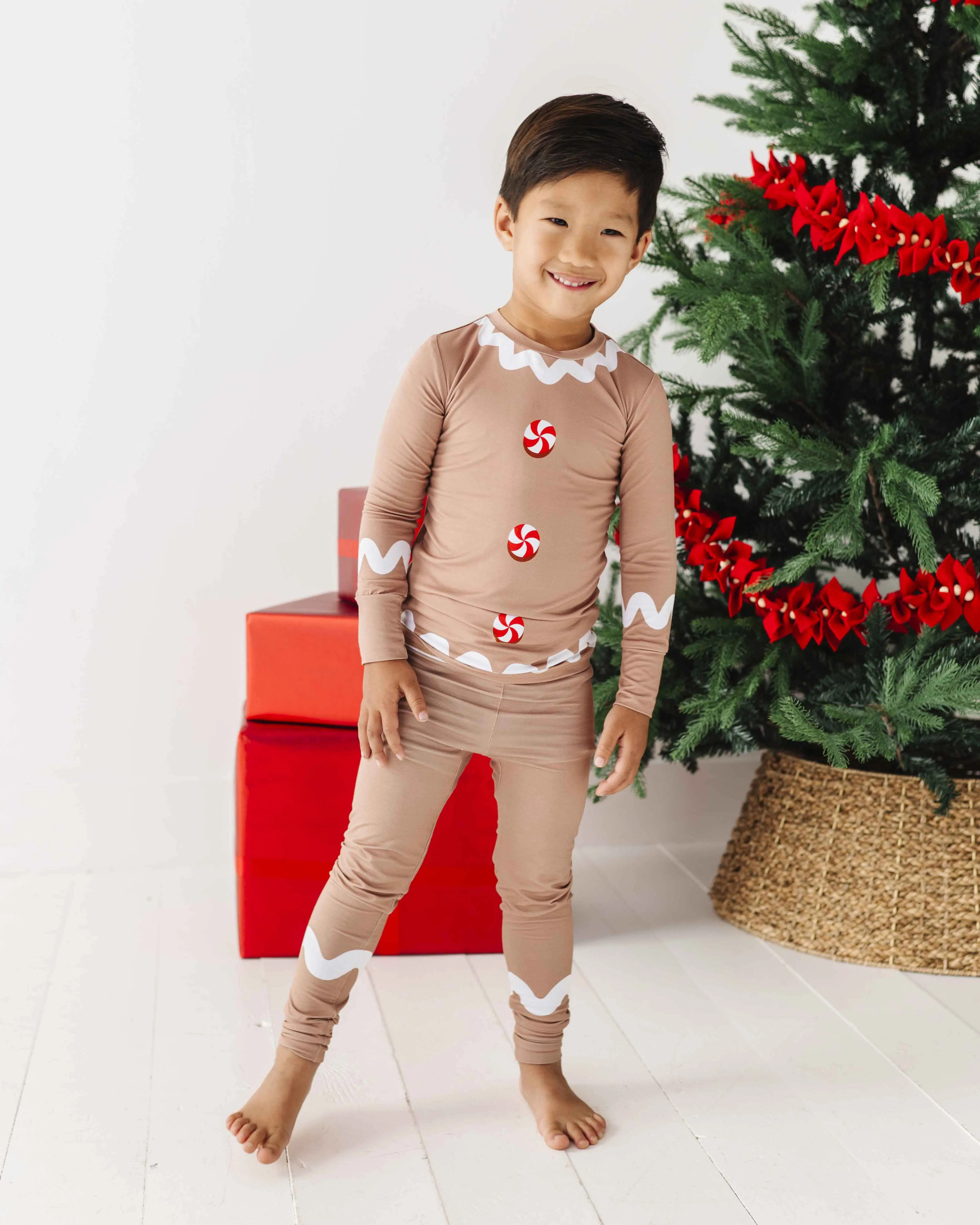 Gingerbread Bamboo Pajama Set