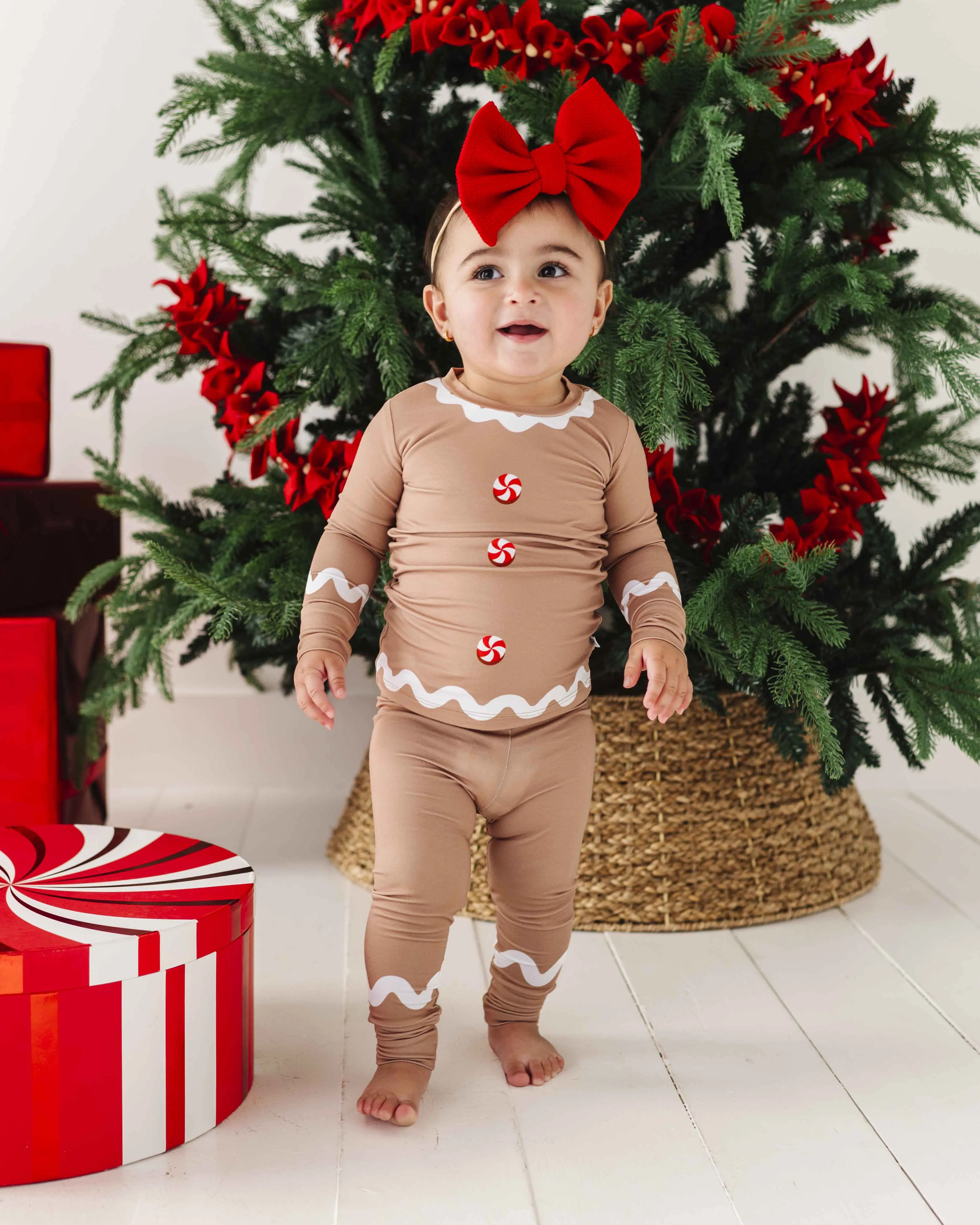 Gingerbread Bamboo Pajama Set