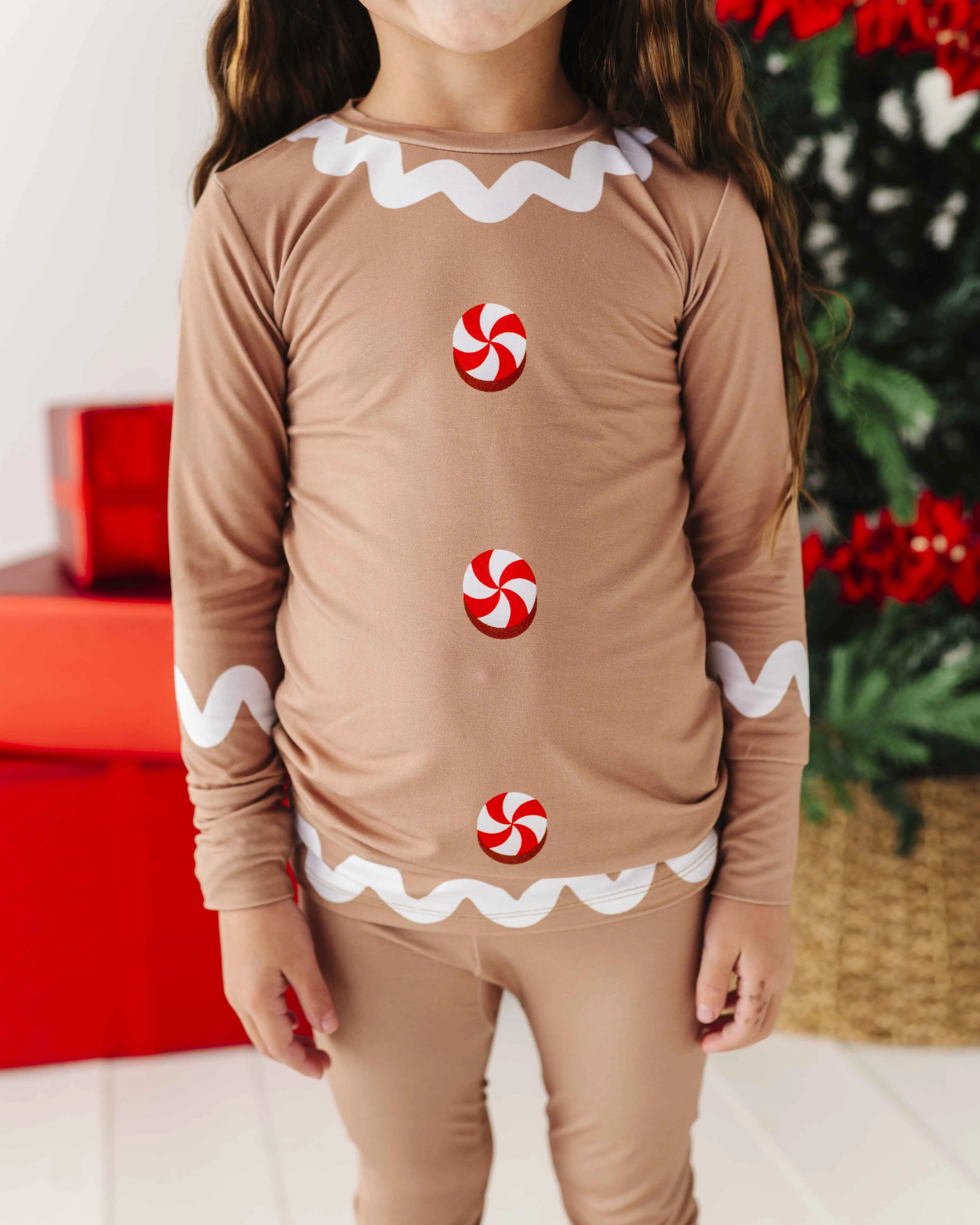 Gingerbread Bamboo Pajama Set