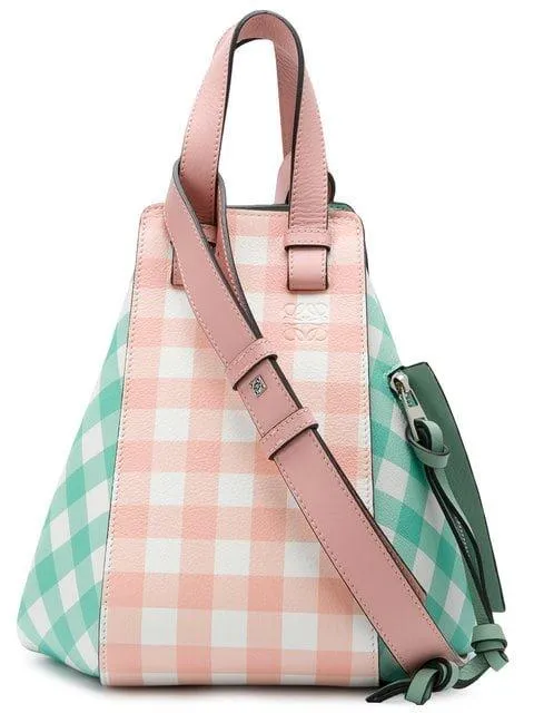 Gingham Hammock Bag