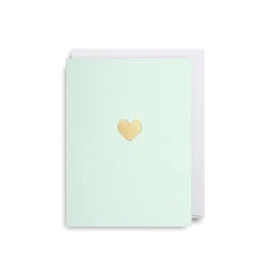 Gold Heart Card