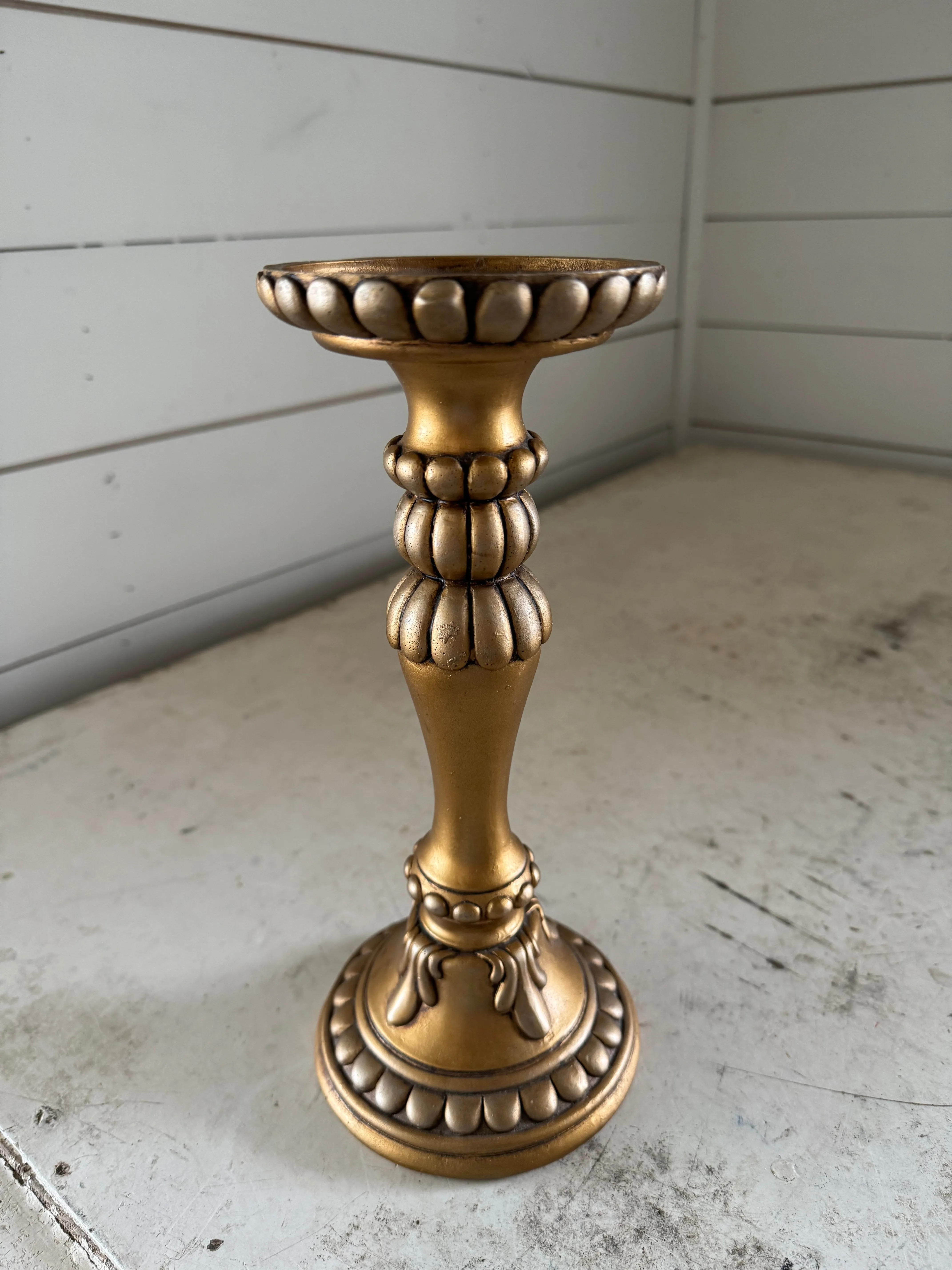 Gold Ornate Candlestick