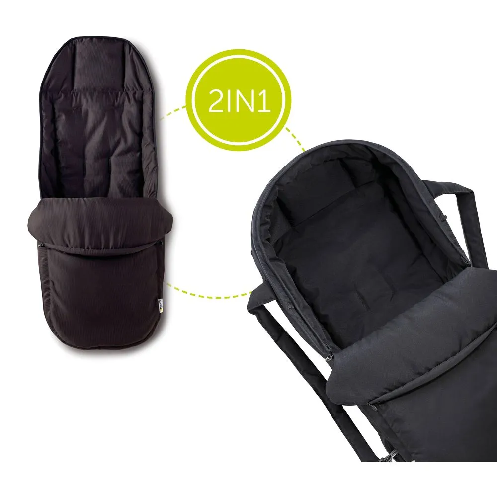 Hauck 2 in1 Carrycot - Black