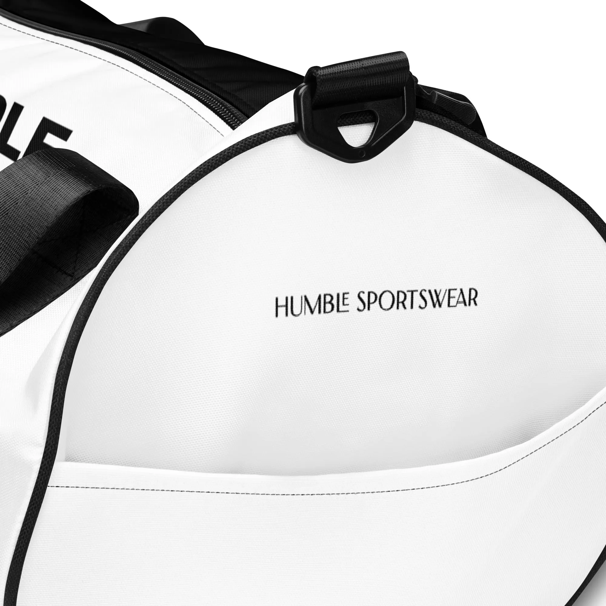 Humble Sportswear™ GIS White Duffle Bag