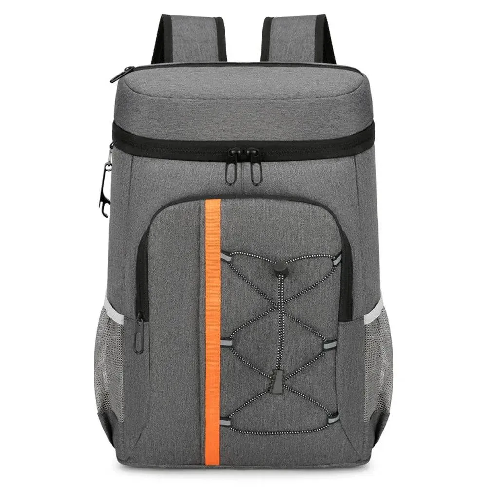 Insulated Cooler Backpack Aluminum Foil Thermal Backpack Picnic Cooler Bag for Outdoor Picnic Bags Camping Supplies