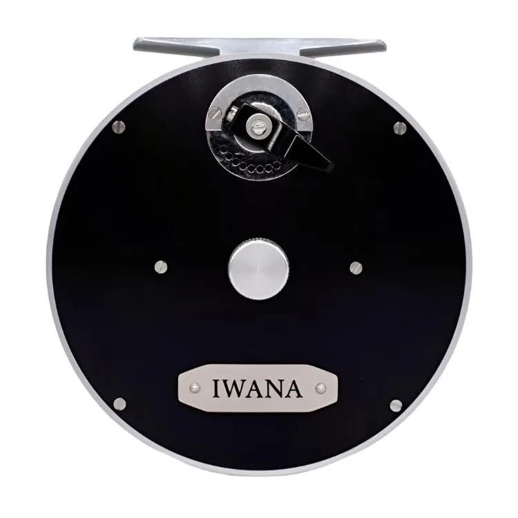 Iwana Retro Salmon Reel - Black