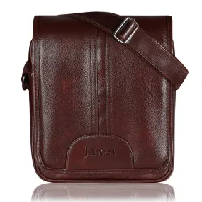 Jaxer Brown Sling Bag for Men & Women - JXRSB104