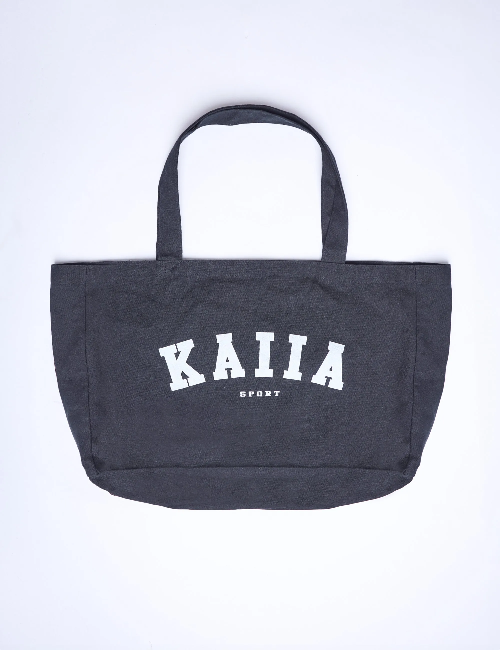 Kaiia Sport Tote Bag Black & White