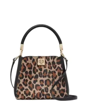 Kate Spade New York Phoebe Spotted Leopard Top Handle Satchel