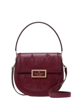 Kate Spade New York Reegan Botanical Embroidered Saddle Bag