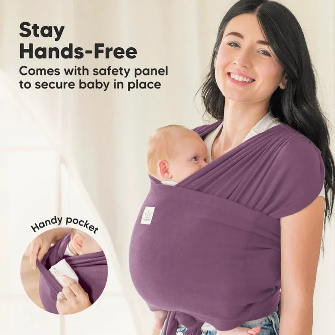 KeaBabies Baby Wrap Carrier (Dark Mauve)