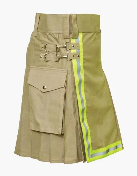 KHAKI KILT-FIREFIGHTER