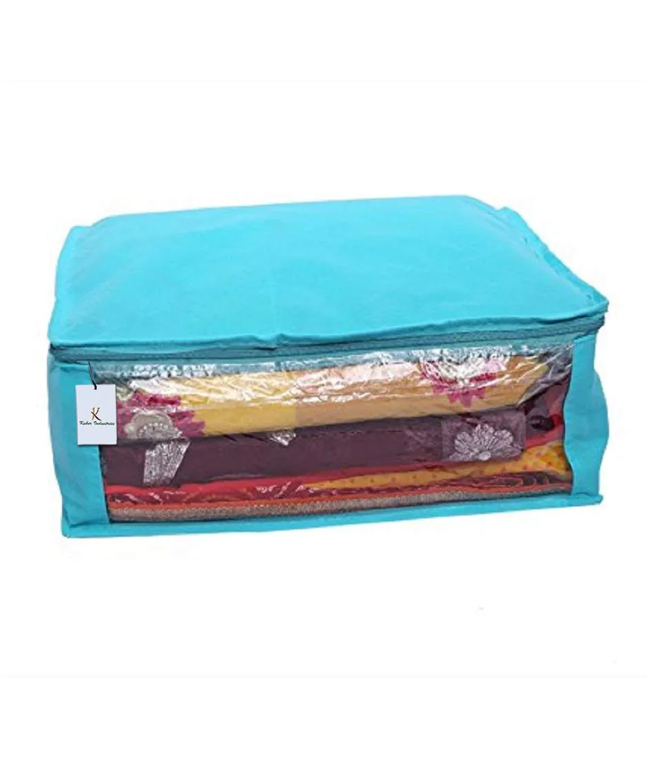 Kuber Industries 12 Piece Non Woven Saree Cover Set