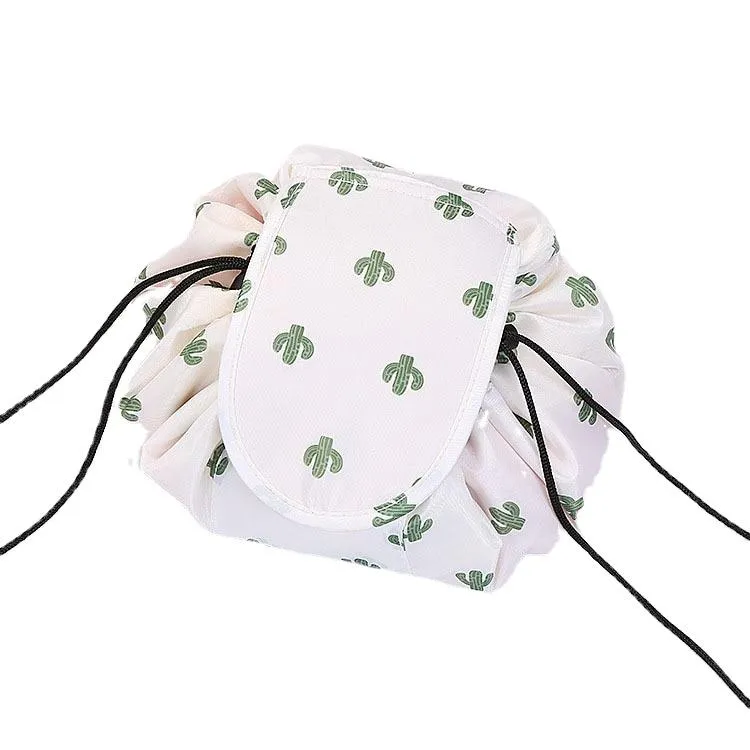 Large-Capacity Lazy Ladies' Drawstring Cosmetic Bag