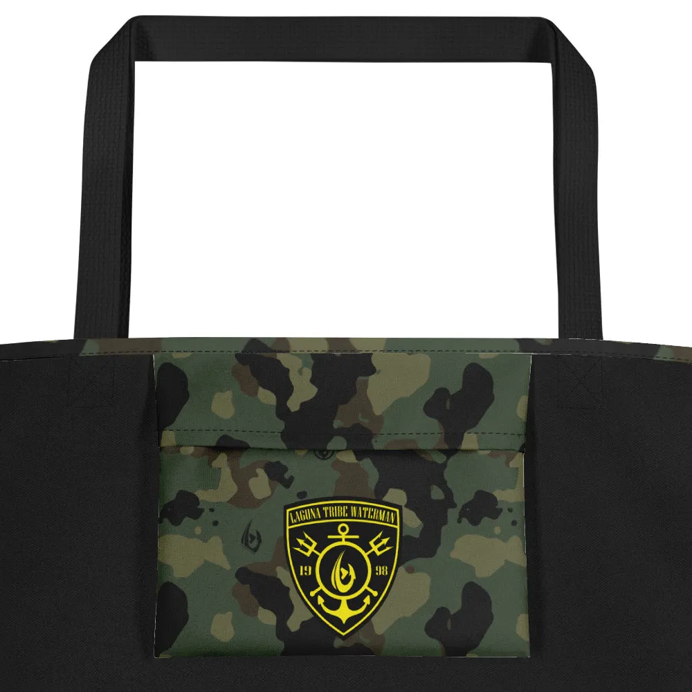 Large Tote Bag Aloha Camo