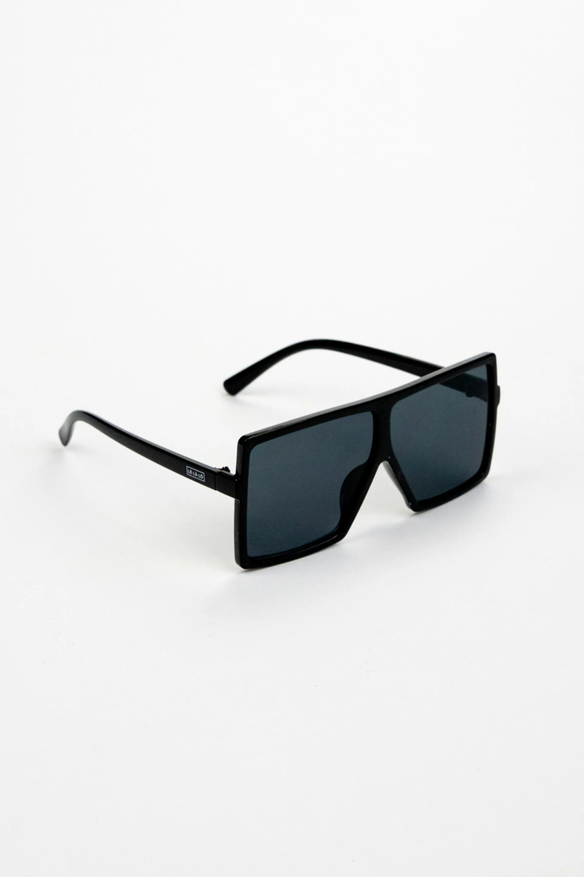 Le La Lo Oversized LA Sunglasses Black - Child