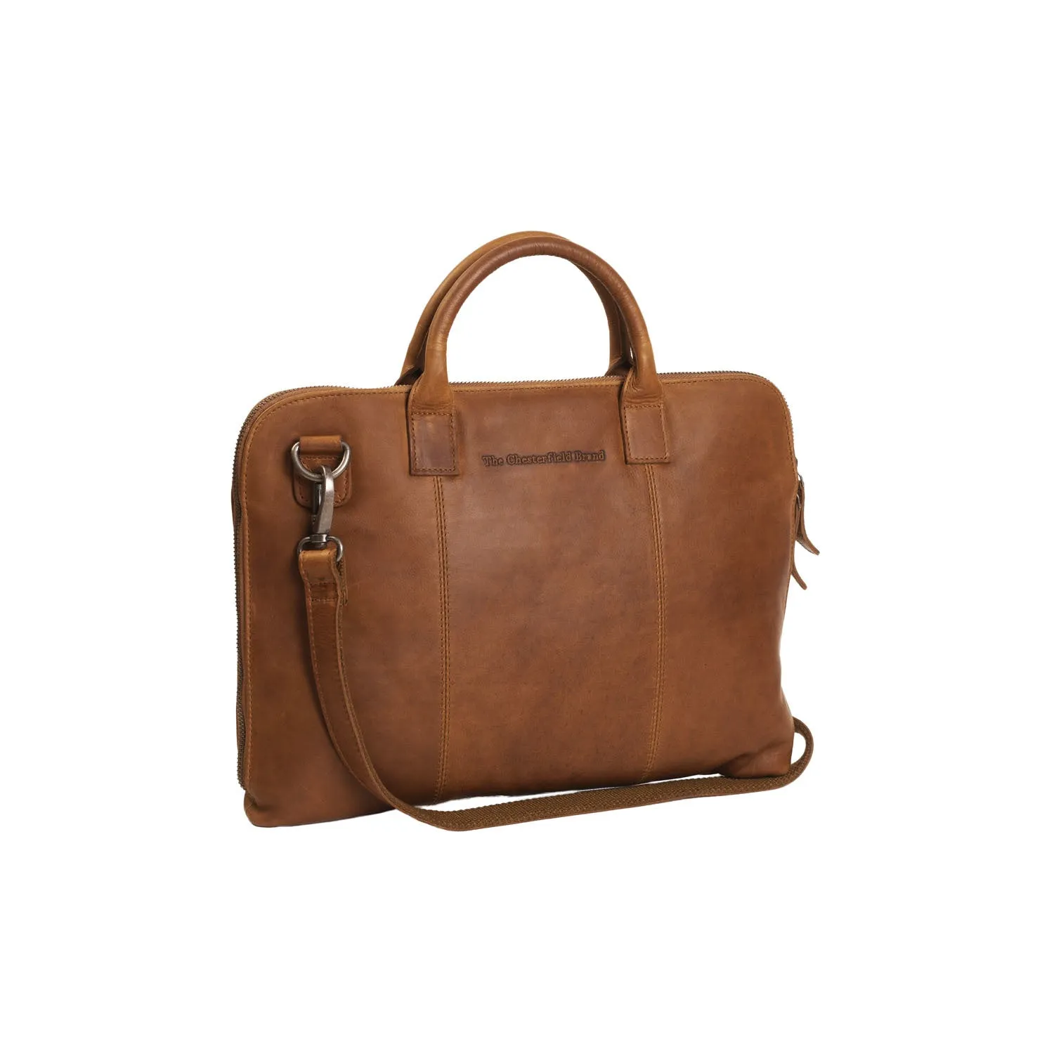 Leather Laptopbag Cognac Harvey