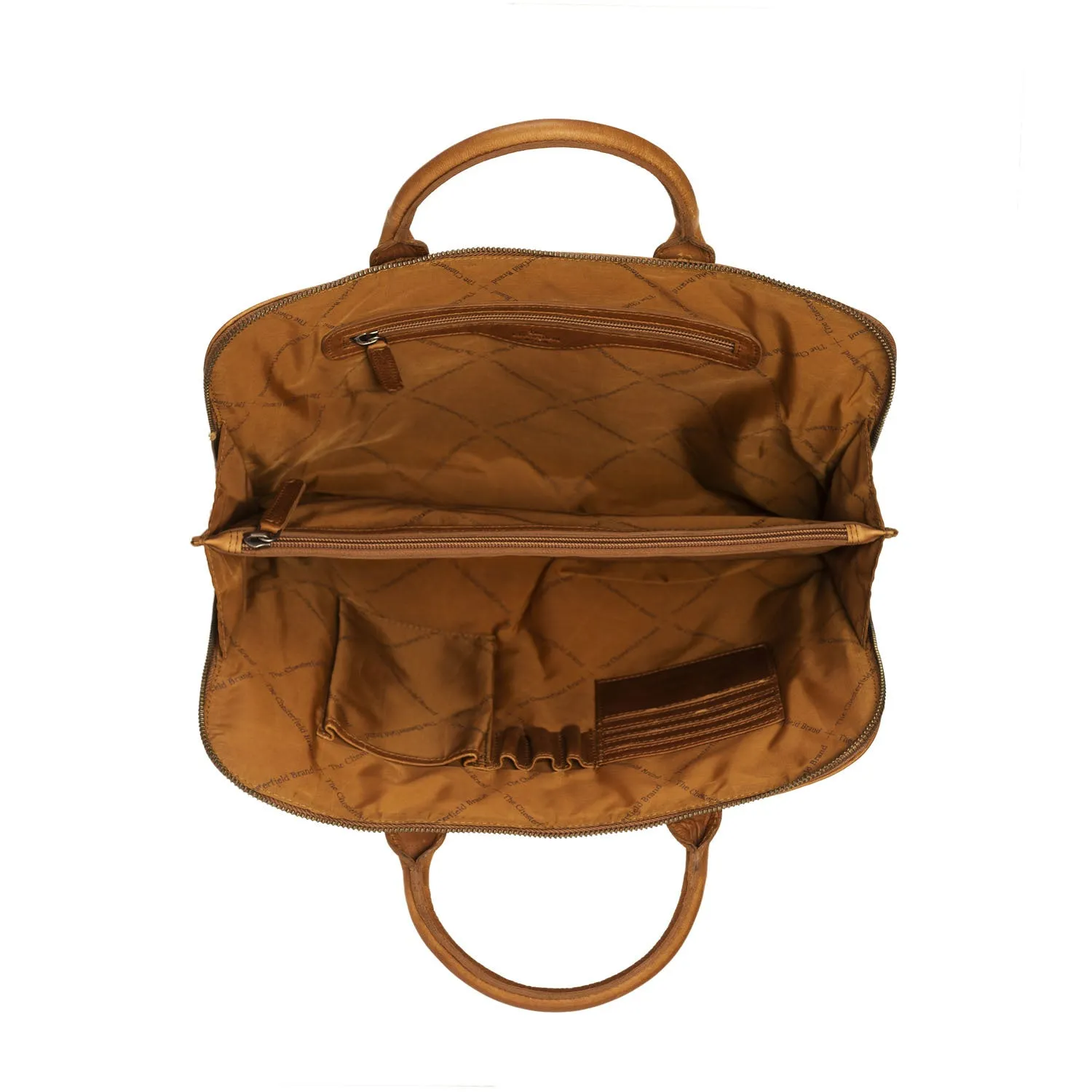 Leather Laptopbag Cognac Harvey