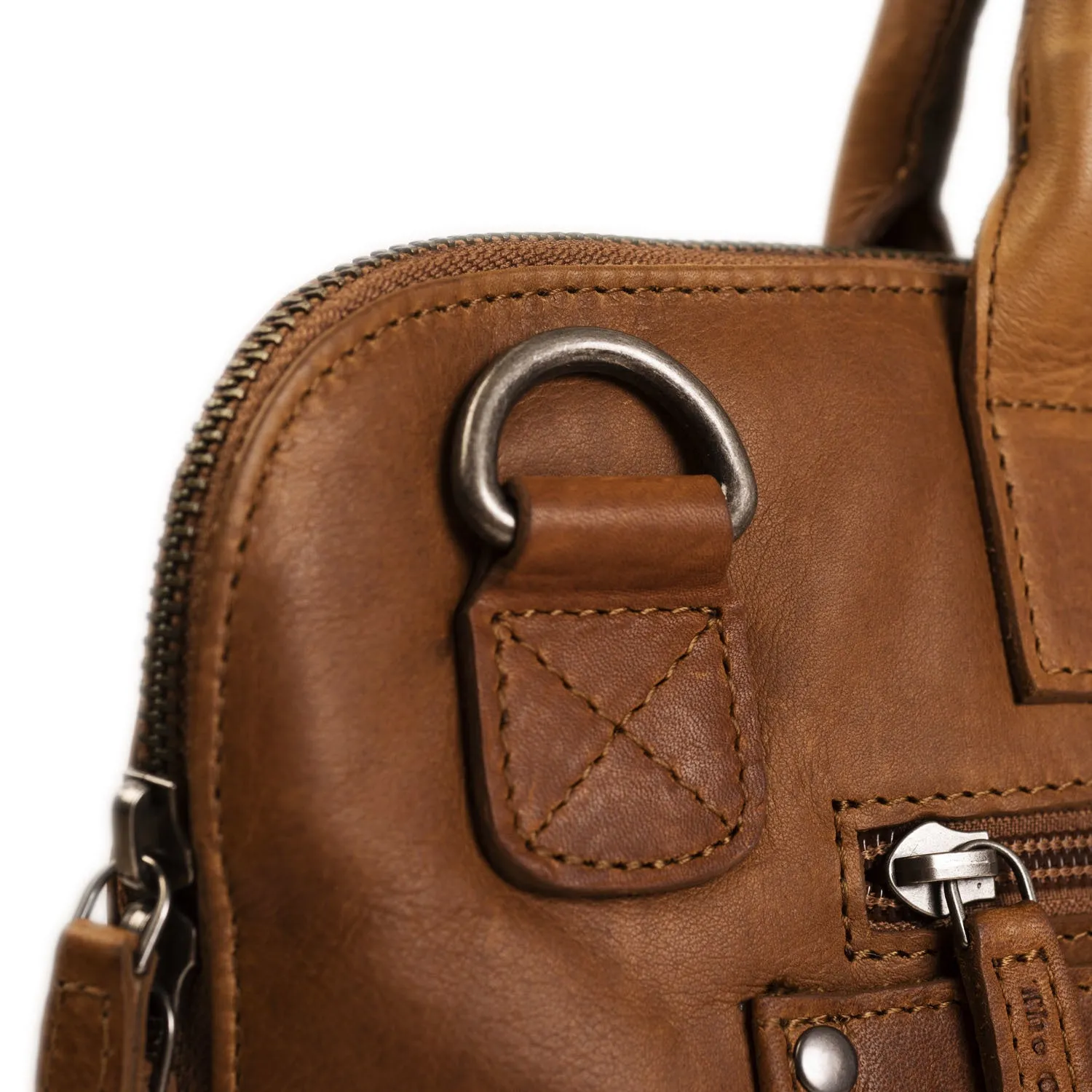 Leather Laptopbag Cognac Harvey