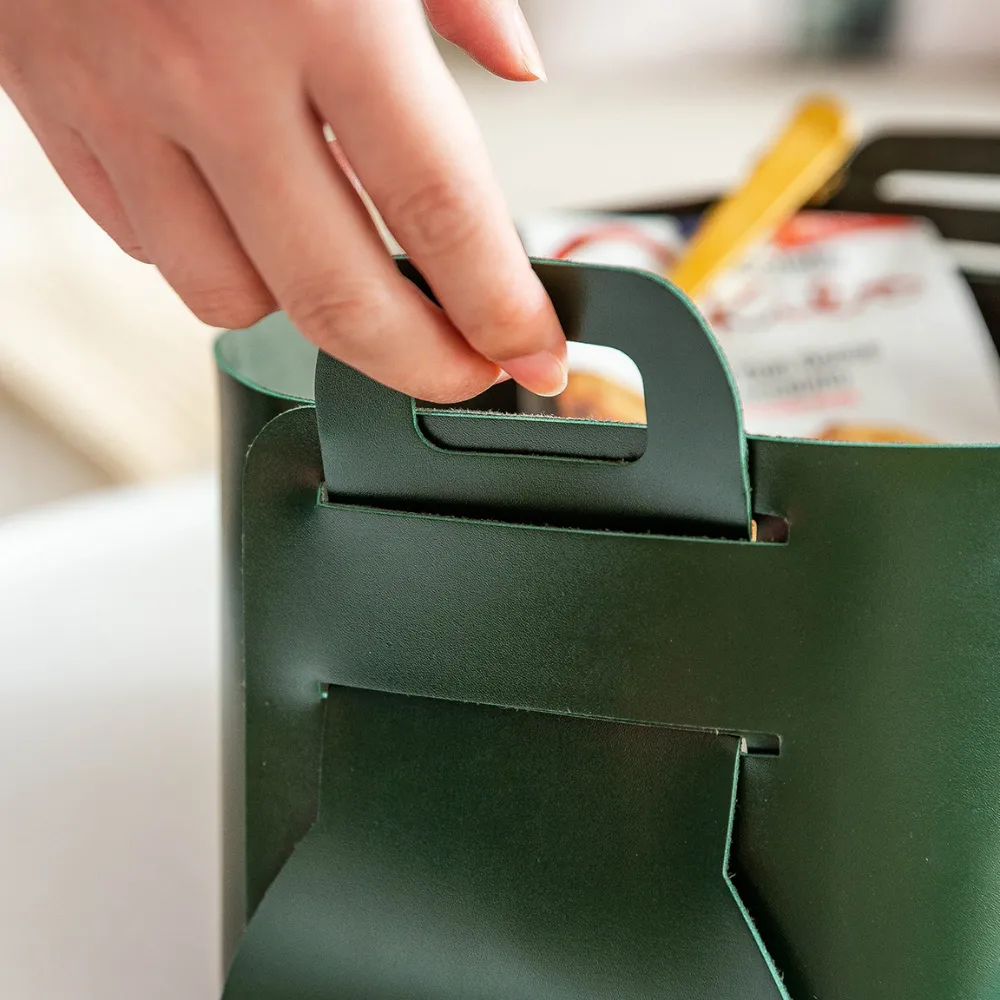 Leather Storage Bags