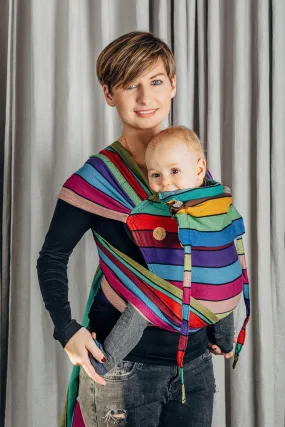 LennyLamb Wrap-Tai Baby Carrier Carousel of Colours Mini