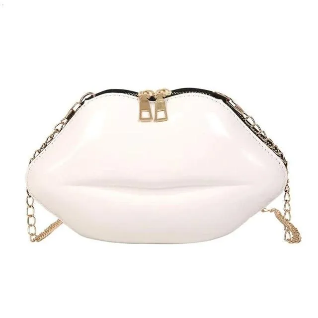 Lip Shape Clutch