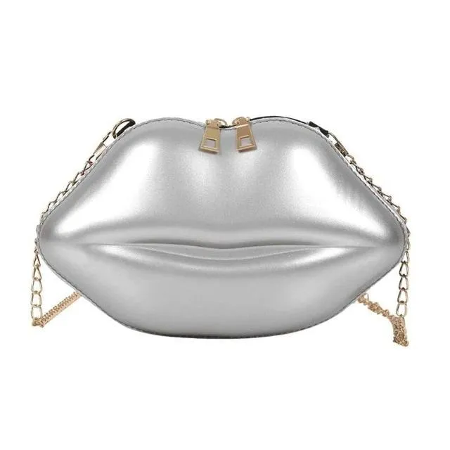 Lip Shape Clutch