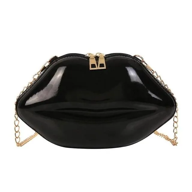 Lip Shape Clutch