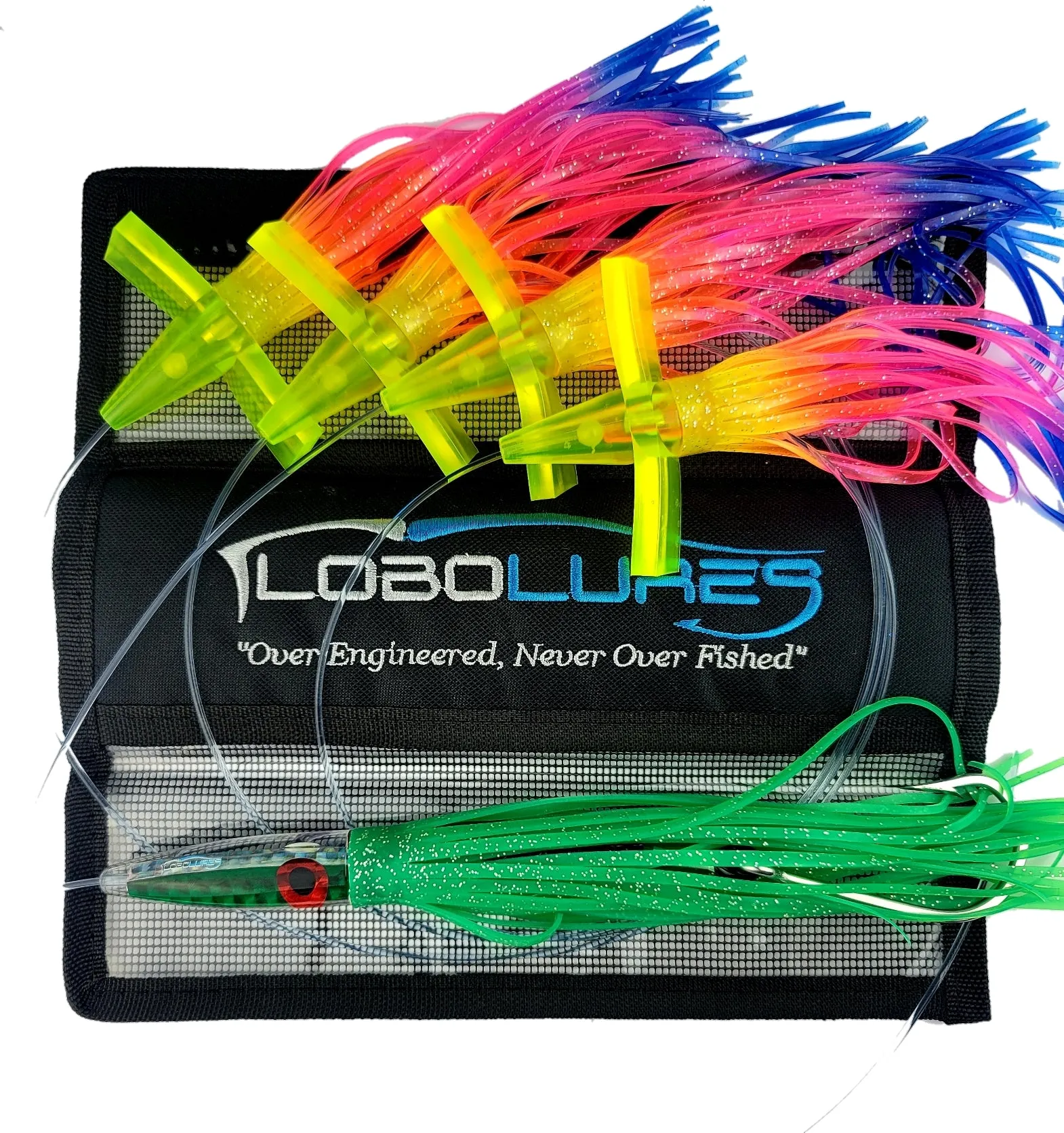 Lobo Lures #222 Tuna Crack Commotion Splash Machine Tuna Bullet Daisy Chain