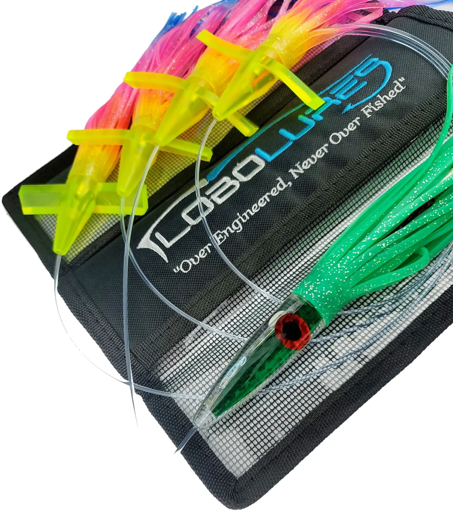 Lobo Lures #222 Tuna Crack Commotion Splash Machine Tuna Bullet Daisy Chain