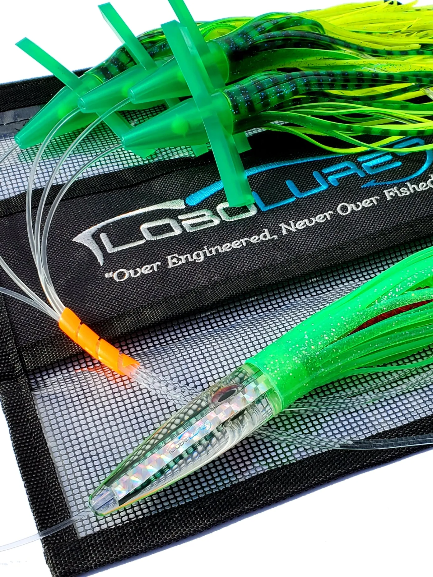 Lobo Lures #222 Tuna Crack Commotion Splash Machine Tuna Bullet Daisy Chain