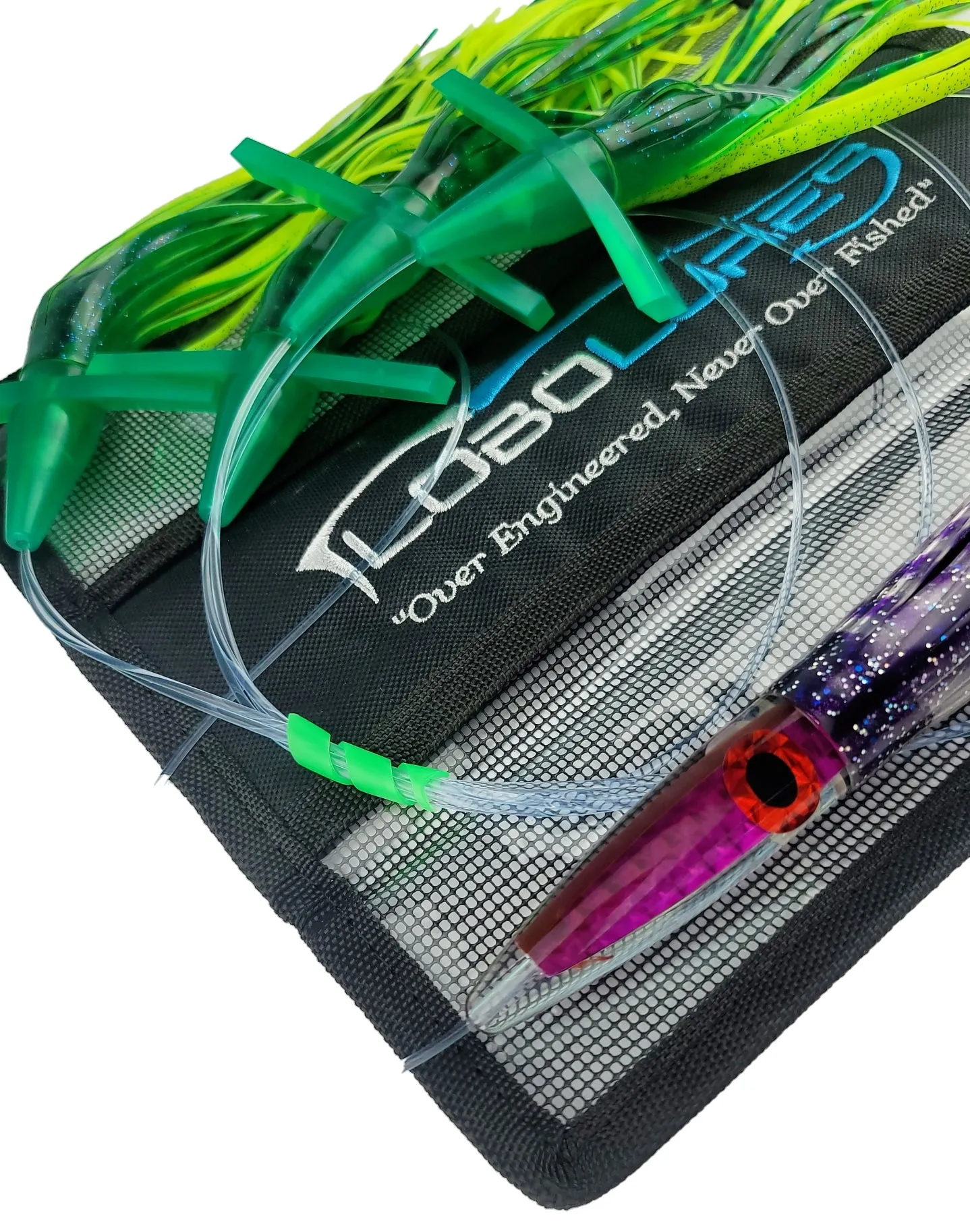 Lobo Lures #222 Tuna Crack Commotion Splash Machine Tuna Bullet Daisy Chain