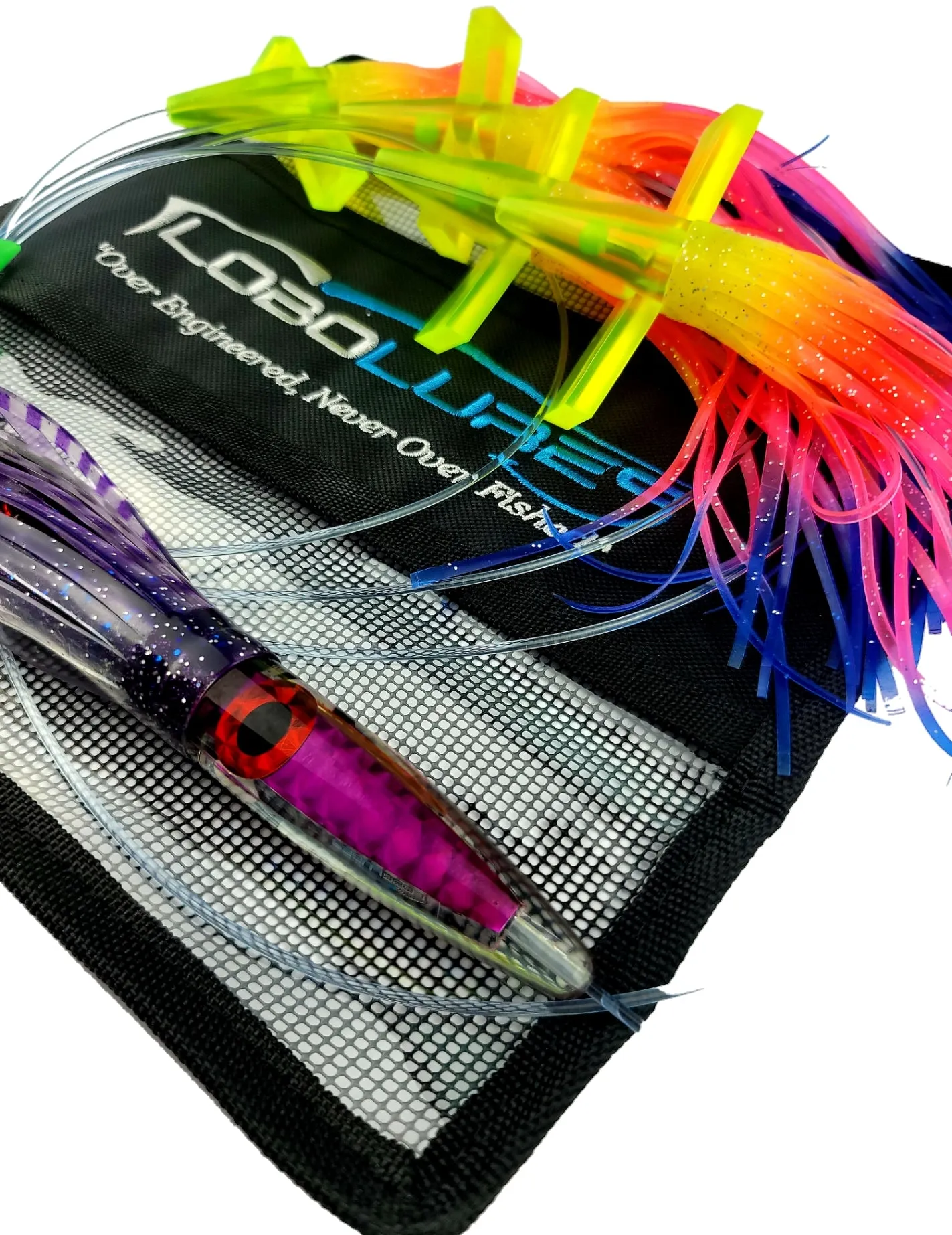 Lobo Lures #222 Tuna Crack Commotion Splash Machine Tuna Bullet Daisy Chain