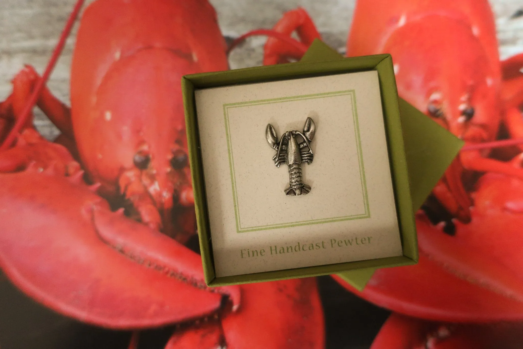 Lobster Lapel Pin