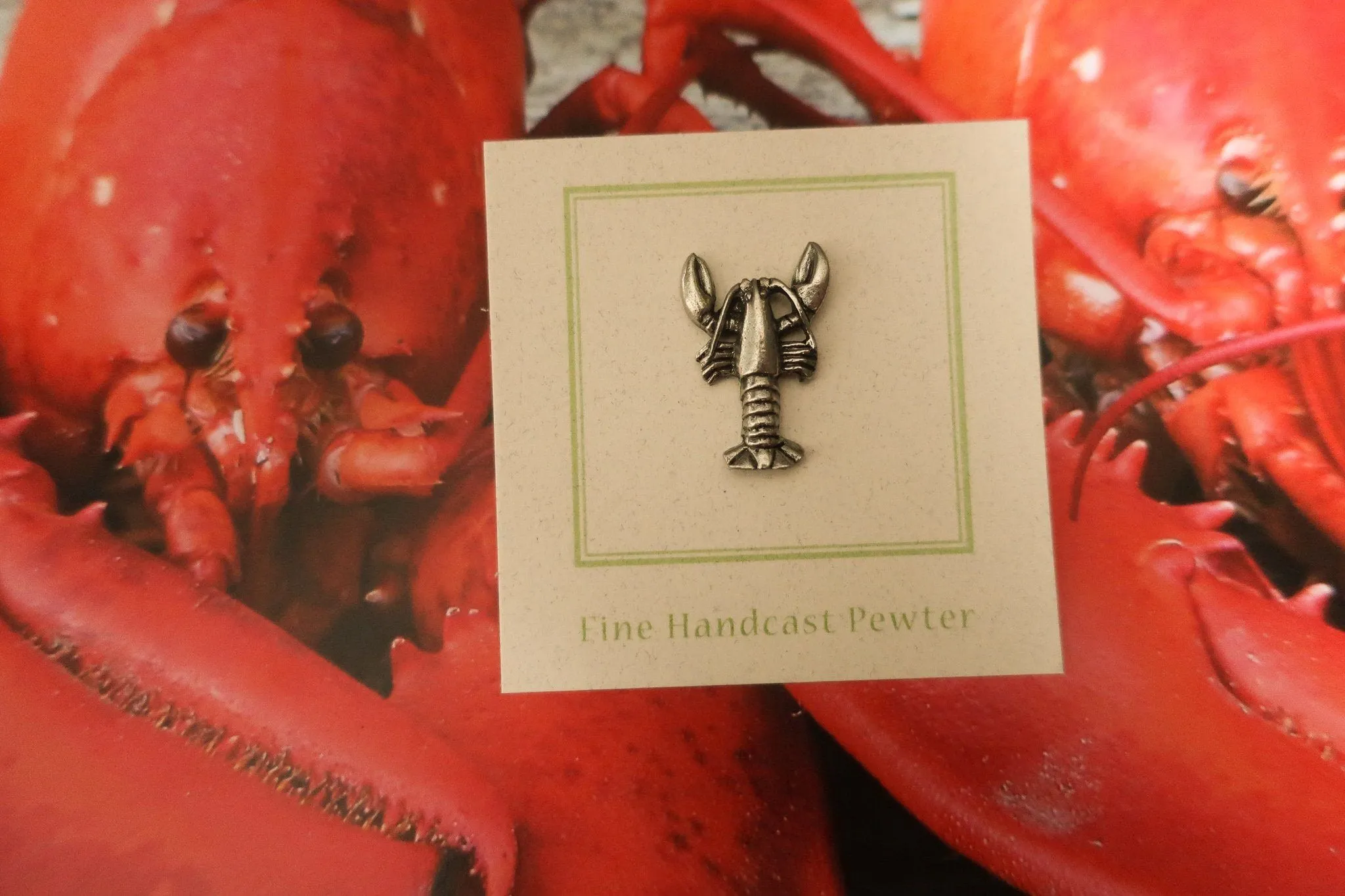 Lobster Lapel Pin