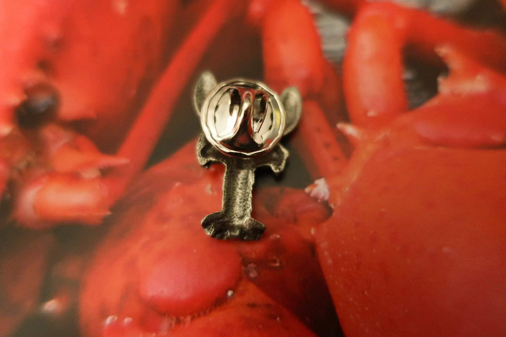 Lobster Lapel Pin