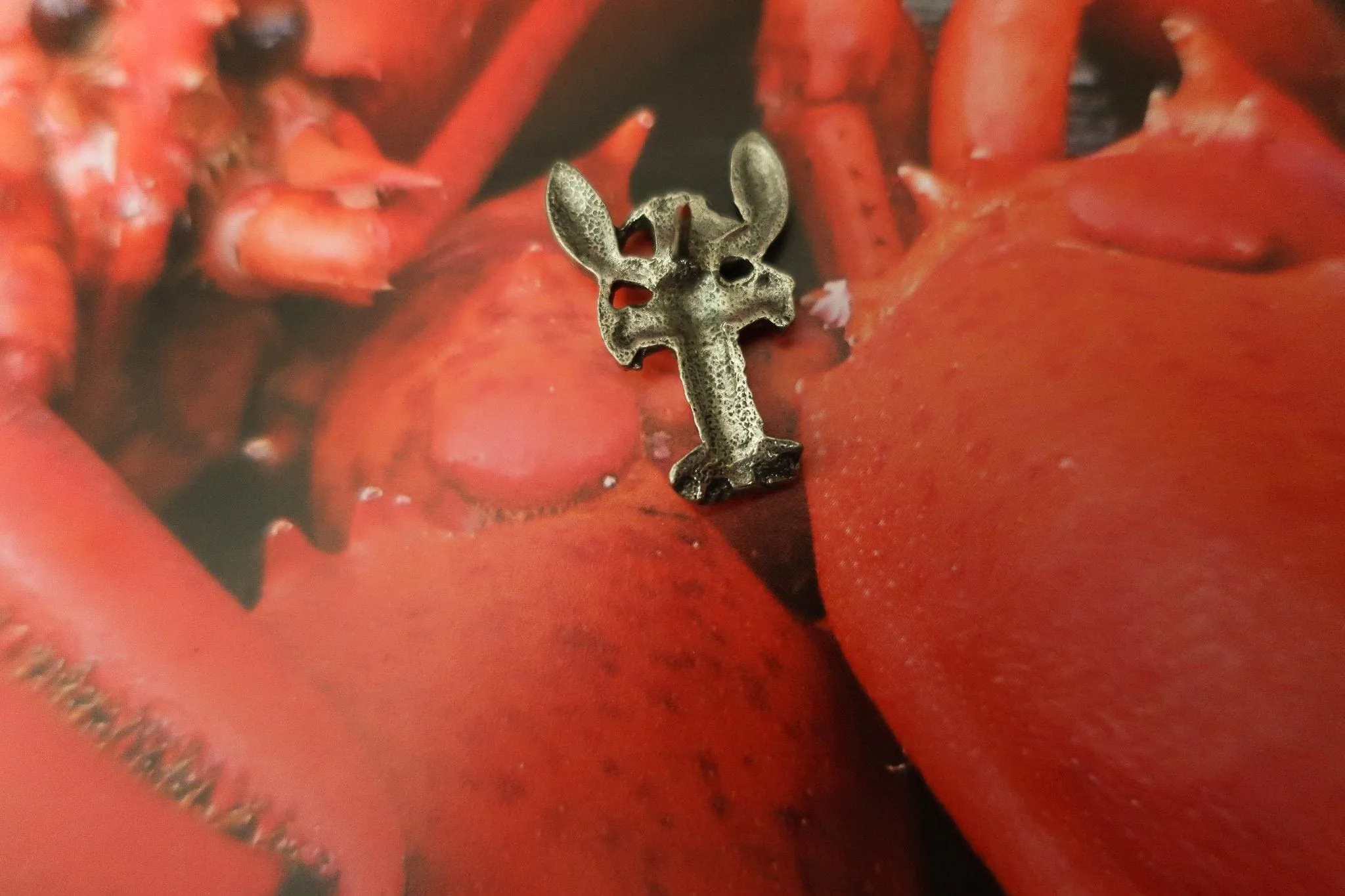 Lobster Lapel Pin