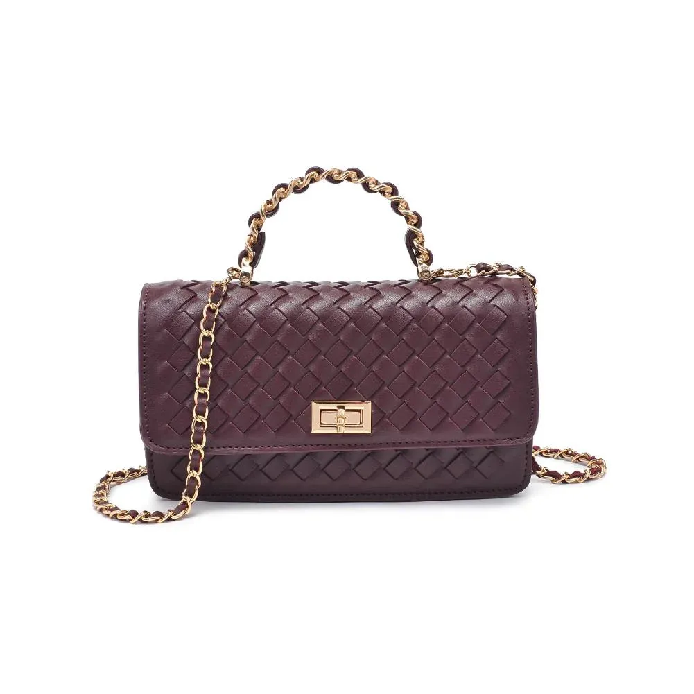 Lulu Crossbody in Wine