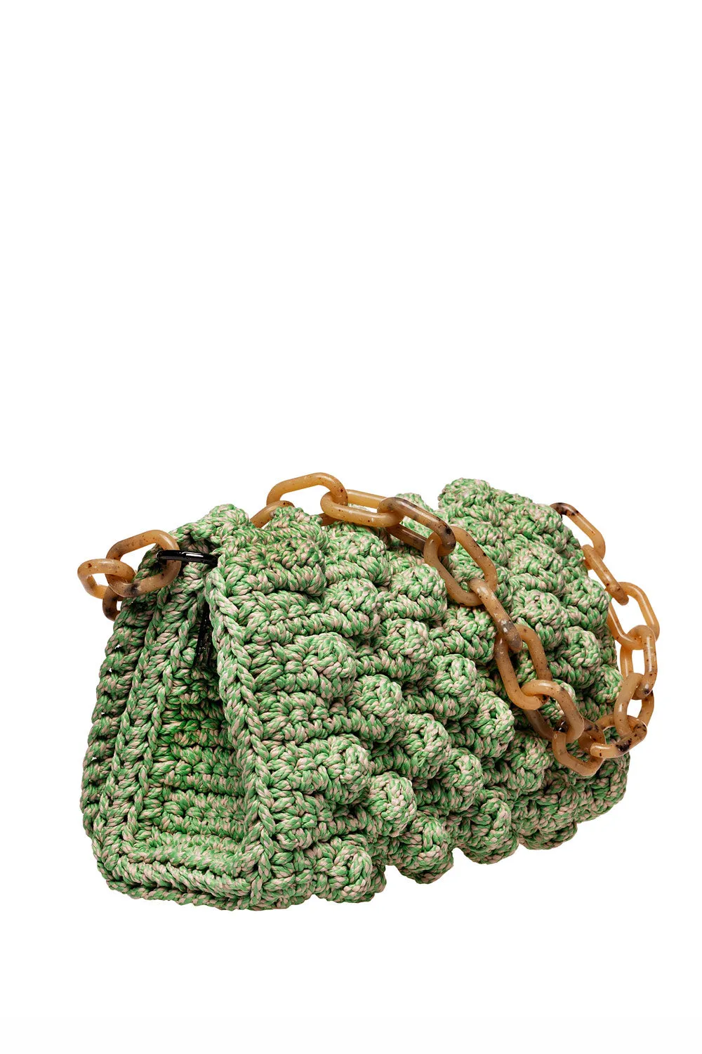 Lulu K Bubbles Bag - Mint/Nude