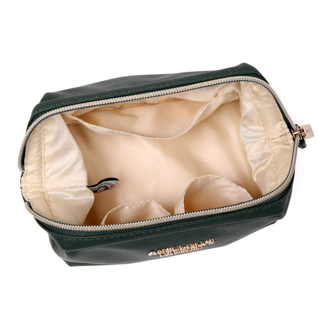 Makeup Bag Deep Evergreen