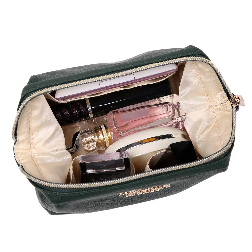 Makeup Bag Deep Evergreen